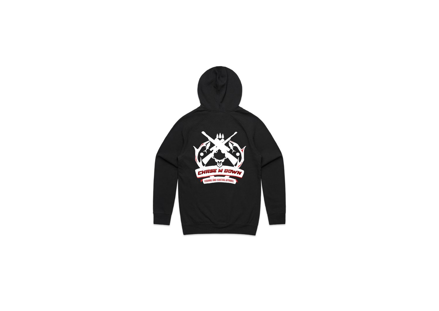Chase M Down Hoodie Black- Adults