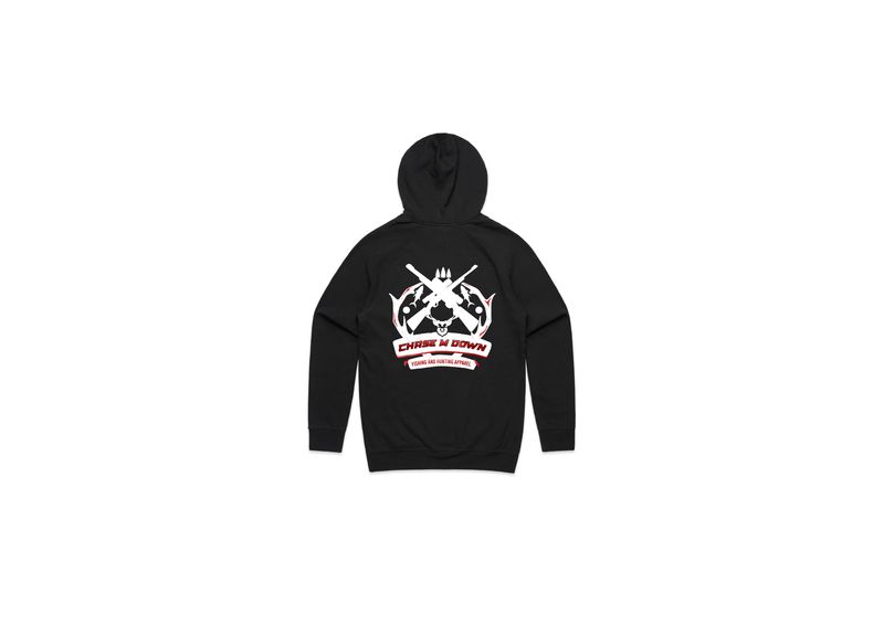 Chase M Down Hoodie Black- Adults