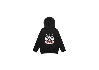 Chase M Down Hoodie Black- Kids