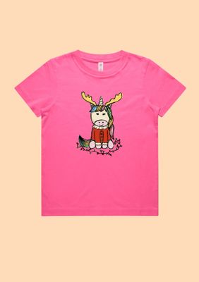MMD Christmas Unicorn tee