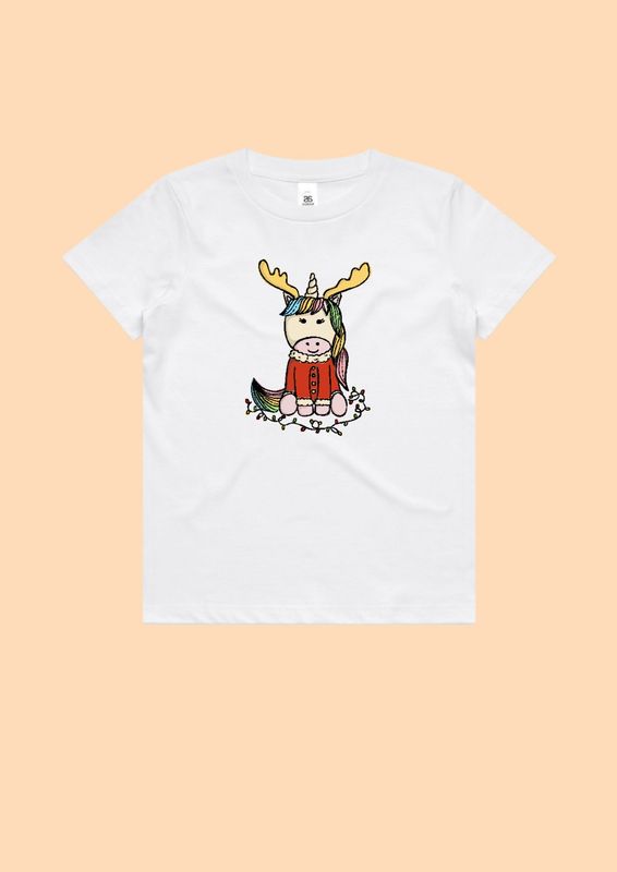 MMD Christmas Unicorn tee