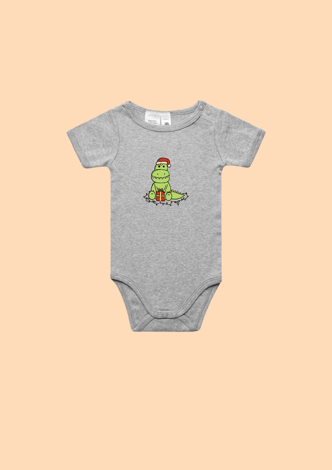 MMD Dino Christmas Romper