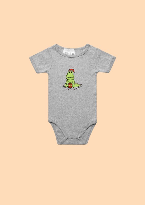 MMD Dino Christmas Romper
