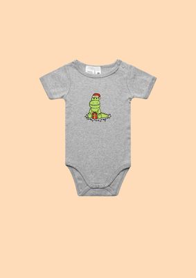 MMD Dino Christmas Romper