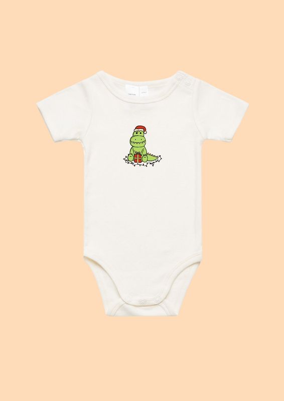 MMD Dino Christmas Romper