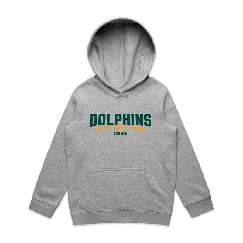 Dolphins Basketball Kids Hoodie