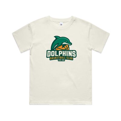 Dolphins Basketball Tee- KIDS