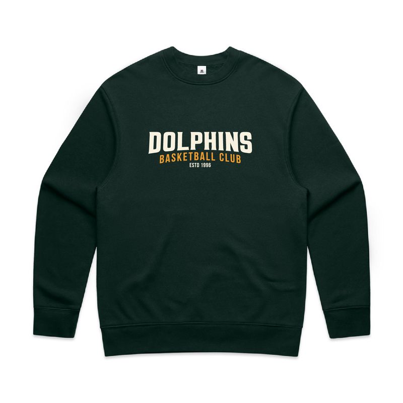 Dolphins Basketball Crew- ADULTS