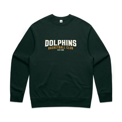Dolphins Basketball Crew- ADULTS