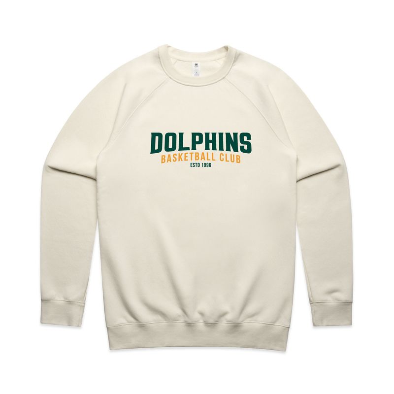 Dolphins Basketball Crew- ADULTS