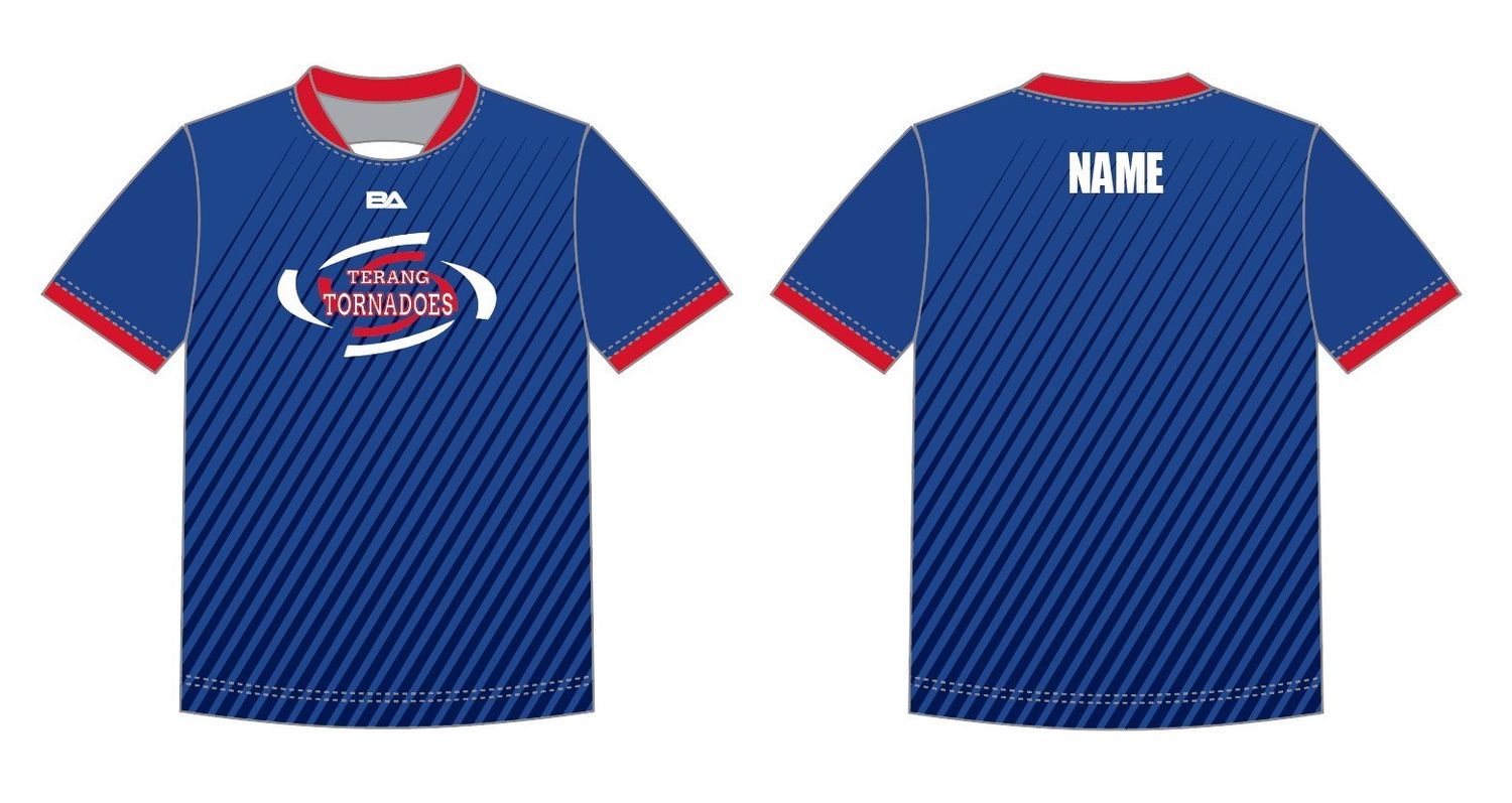 Terang Tornadoes Warmup Top, Size: 4K
