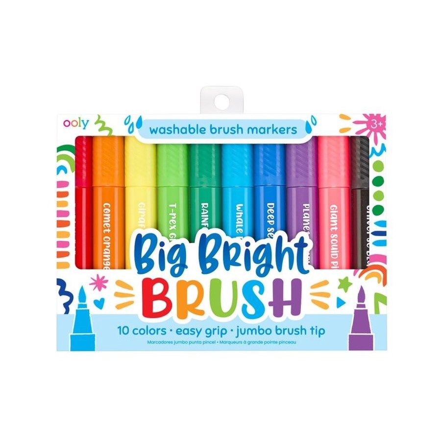 Big Bright Brush Markers