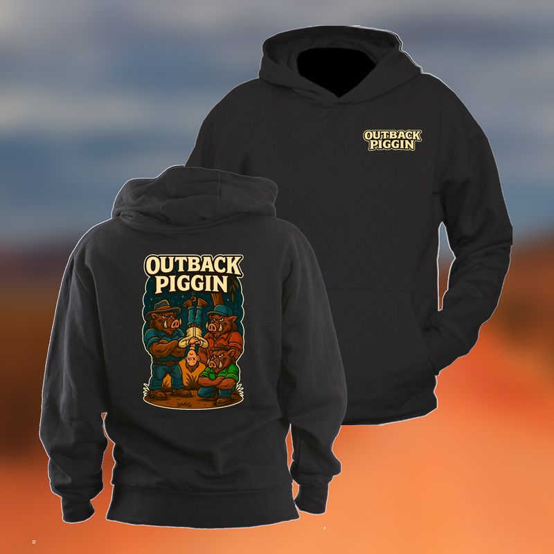 Outback Piggin Graphic Hoodie