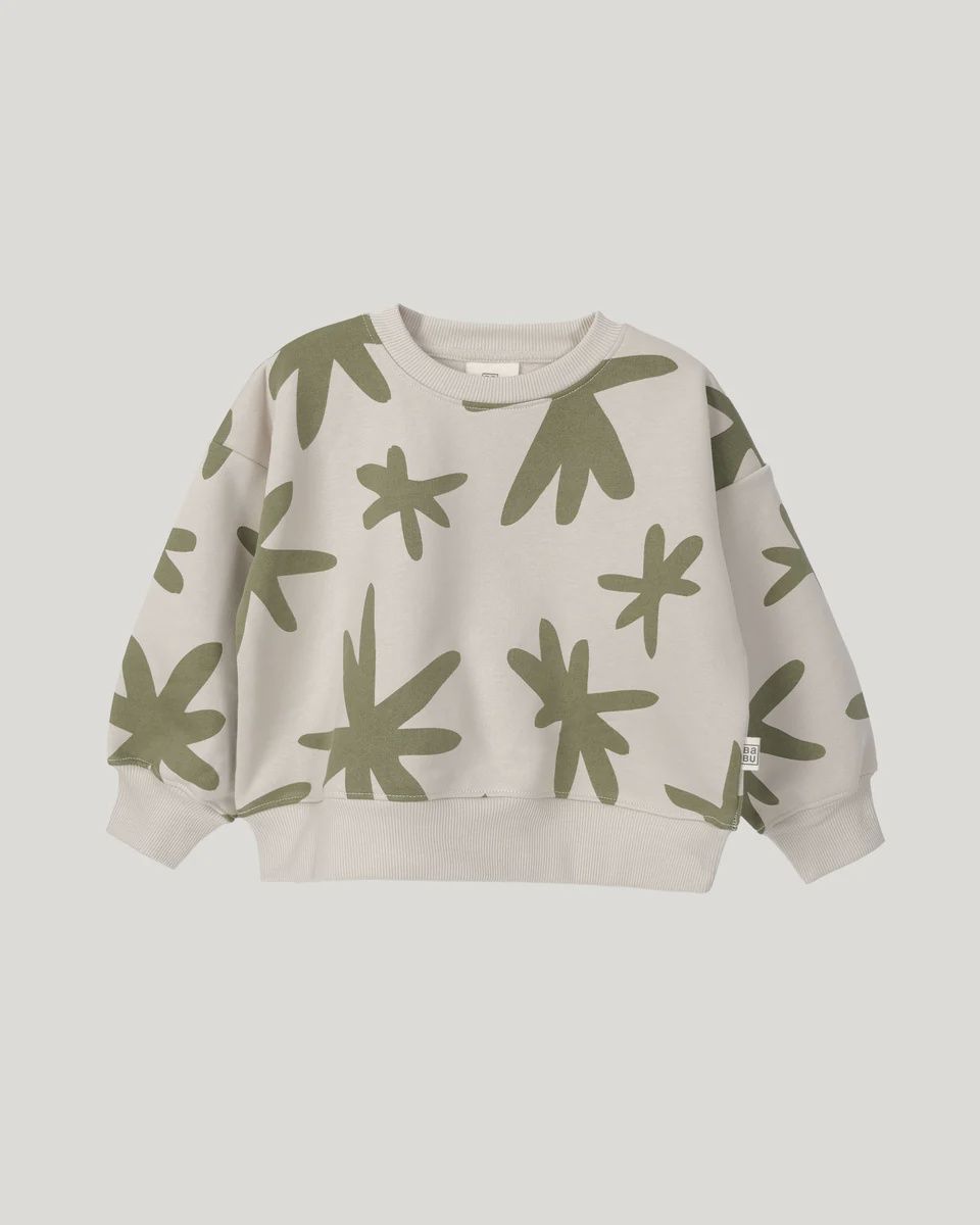 Babu Sweatshirt - Olive Star