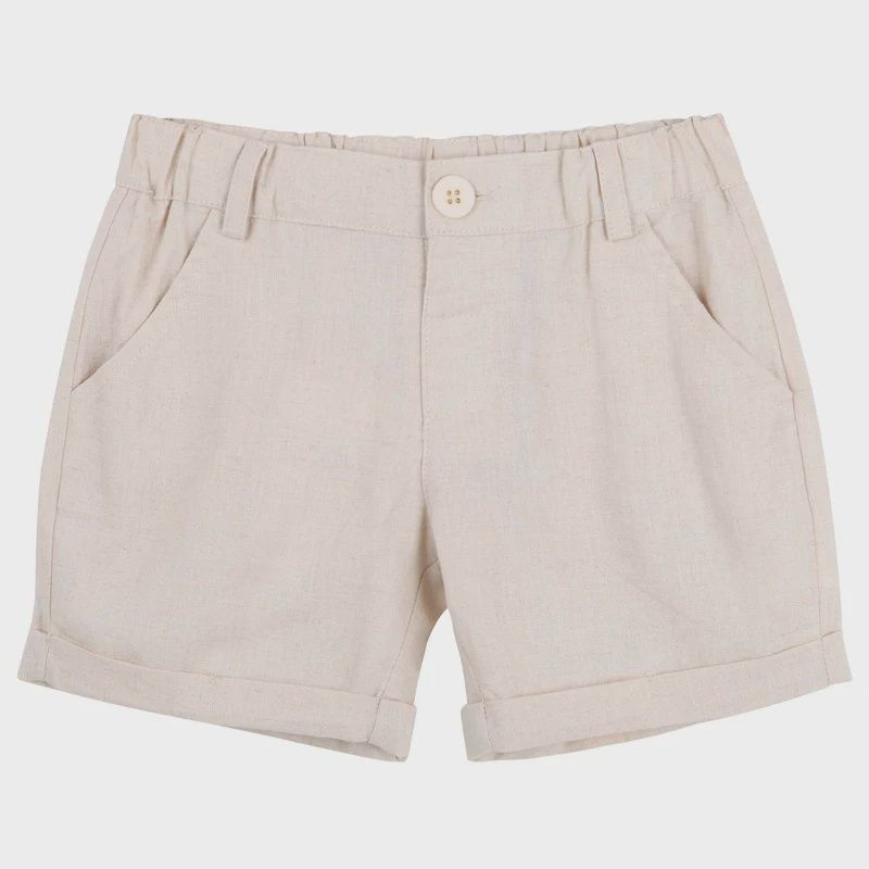 DK Finley Linen Shorts Sand