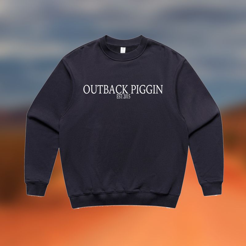 Outback Piggin embroidered Crew