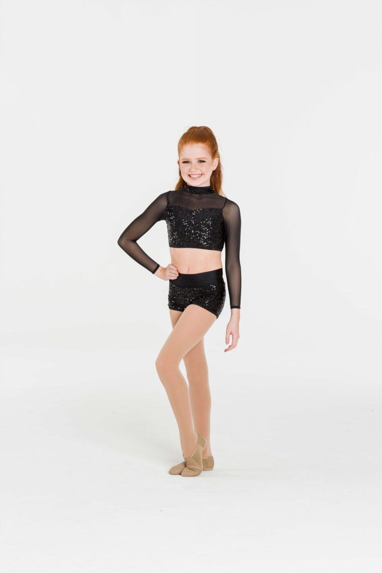 S7 Attitude Sequin Shorts CHILD
