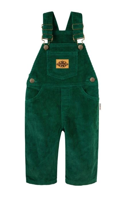 DK Charlie Cord Overalls-JUNIPER GREEN