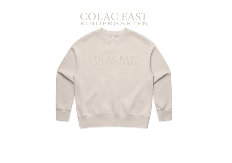 Colac East Kindergarten Staff Crew Neck Windcheater