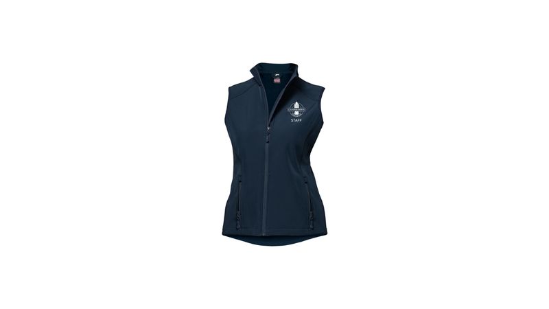 Camperdown College Staff  Soft Shell Vest-LADIES