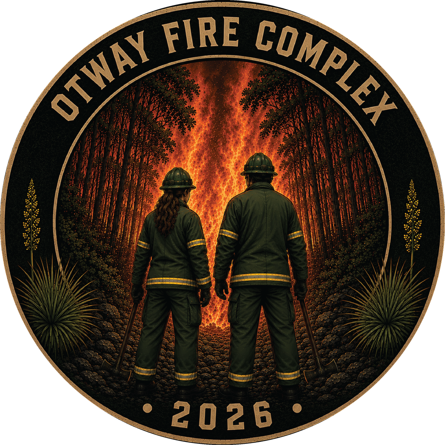 FFMVic Otway Fire Complex Sticker