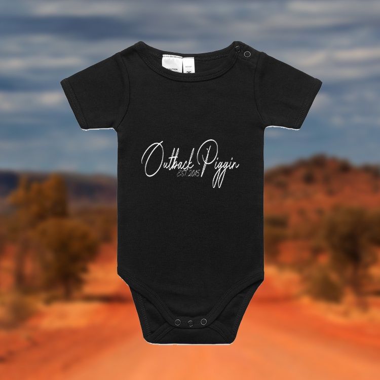 Outback Piggin Baby Jumpsuit