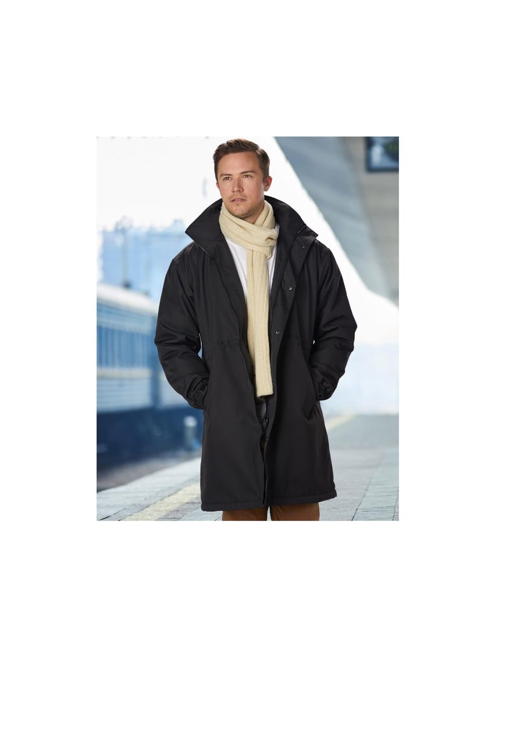 CSC STAFF longline unisex jacket