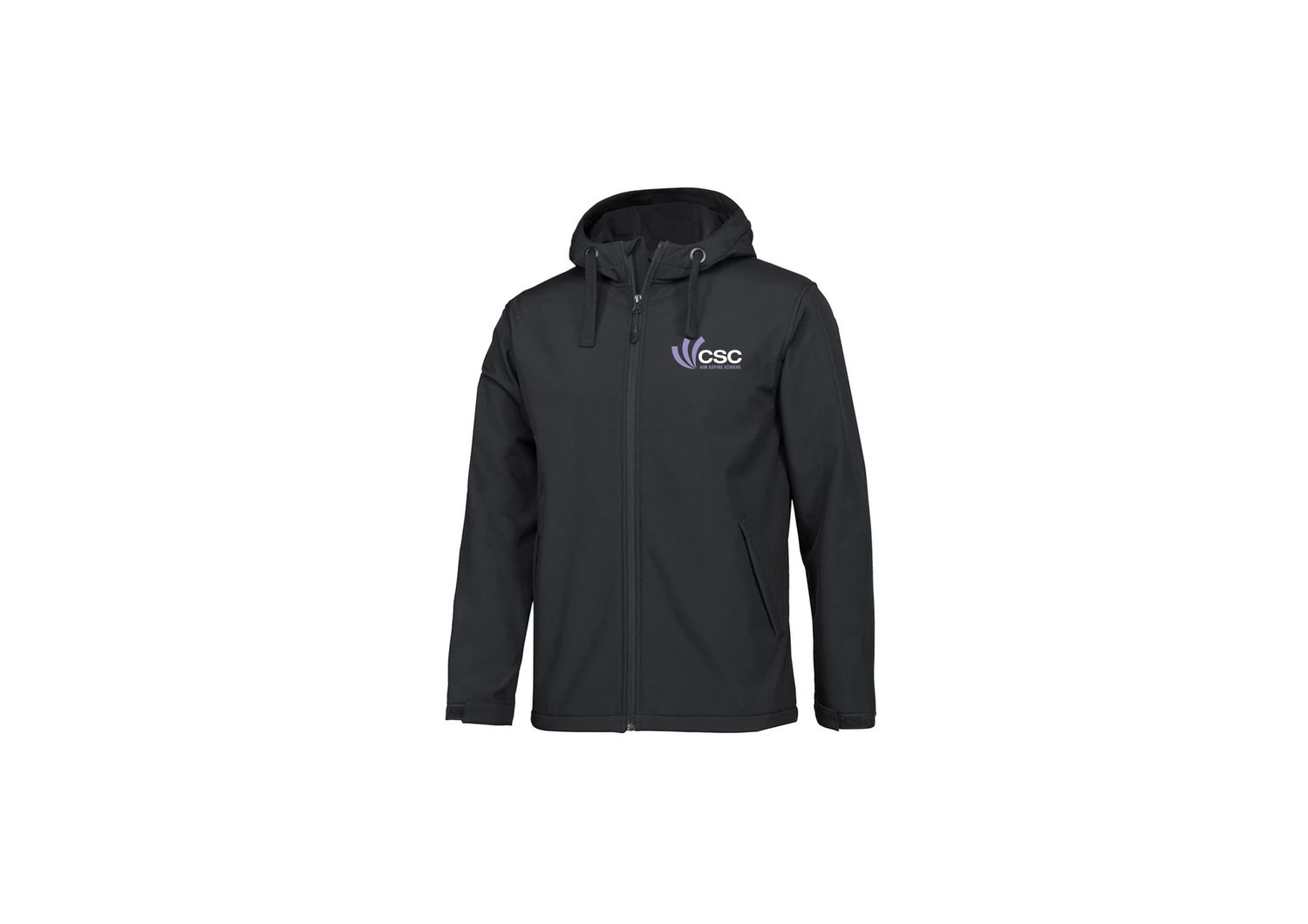 CSC Soft Shell Jacket with Hood, Size: 2XS
