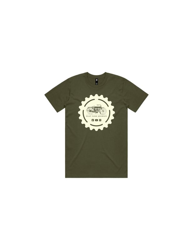 Flat Tank Journey Chain Wheel Tee