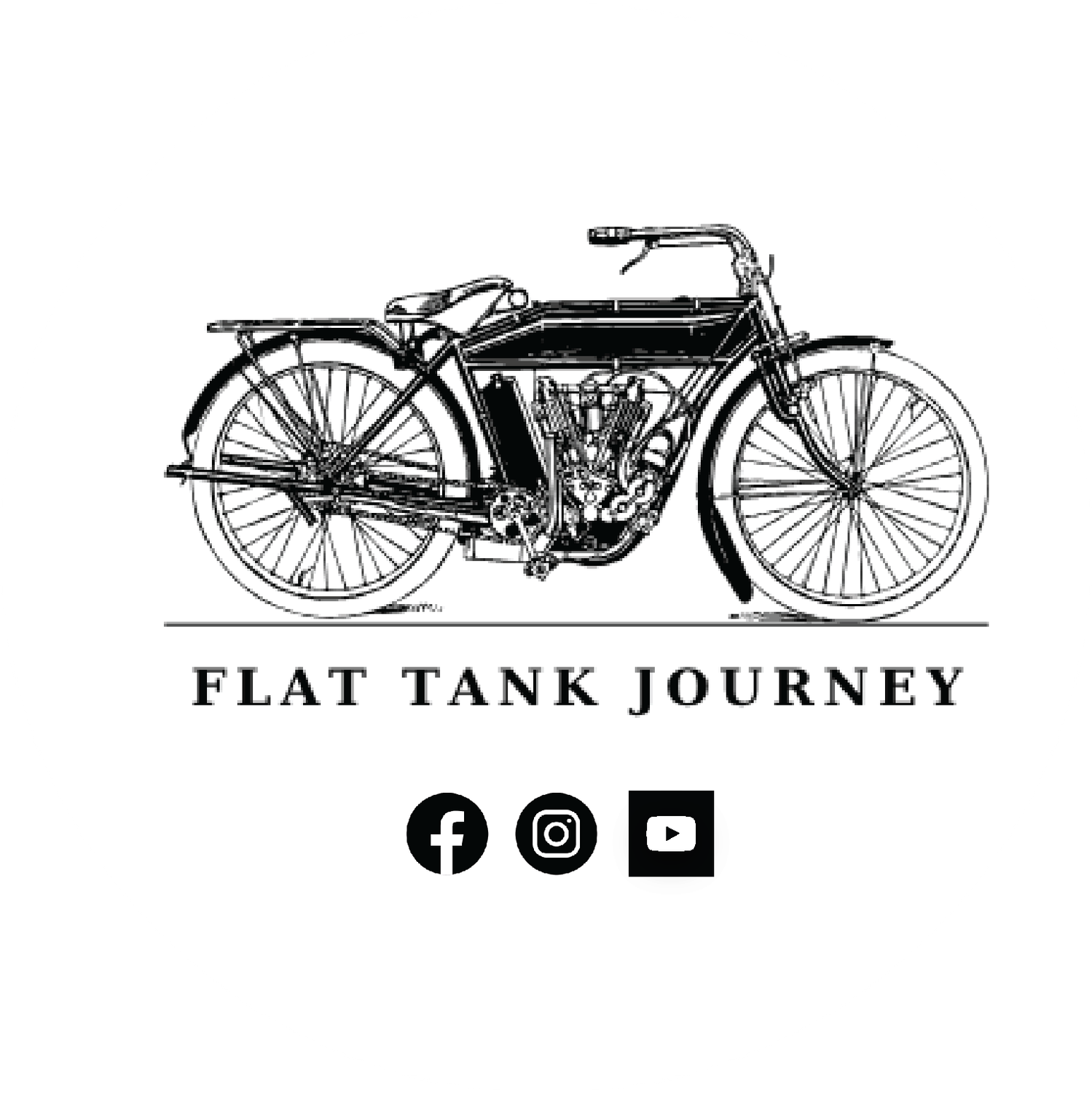 Flat Tank Journey Sticker