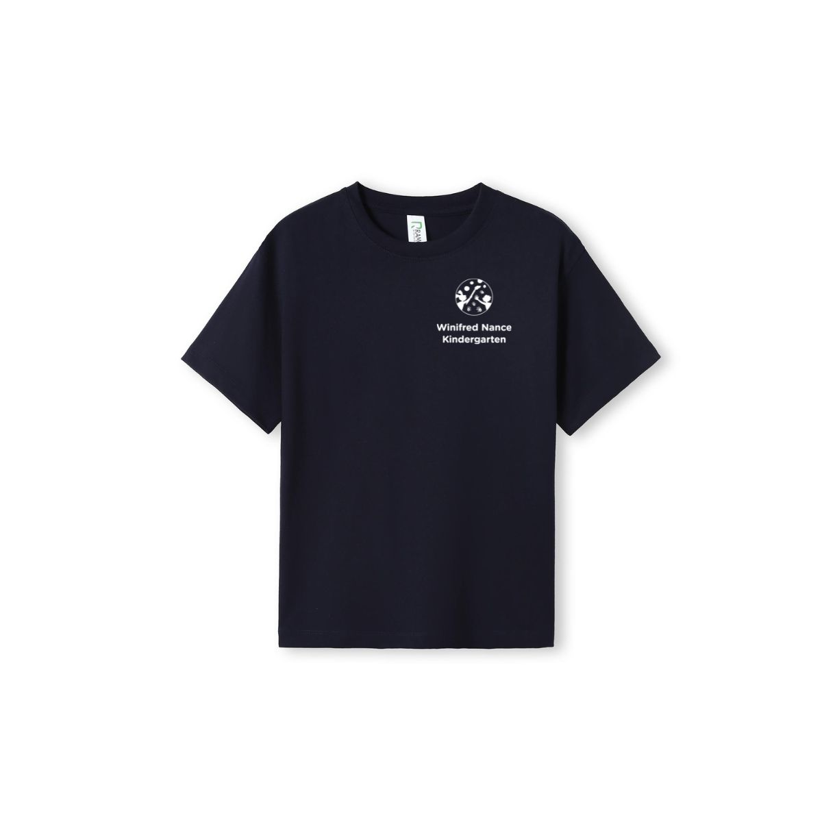 Winifred Nance Kindergarten Short Sleeve Tee, Colour: Navy Blue, Size: 2