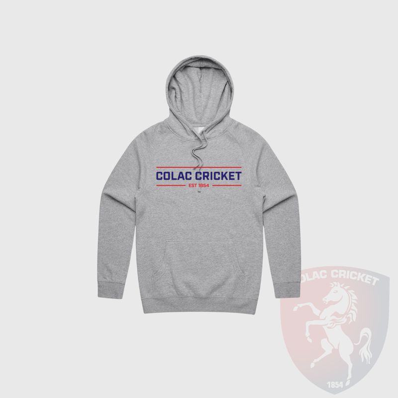 Colac CRicket Club Hoodie EST design