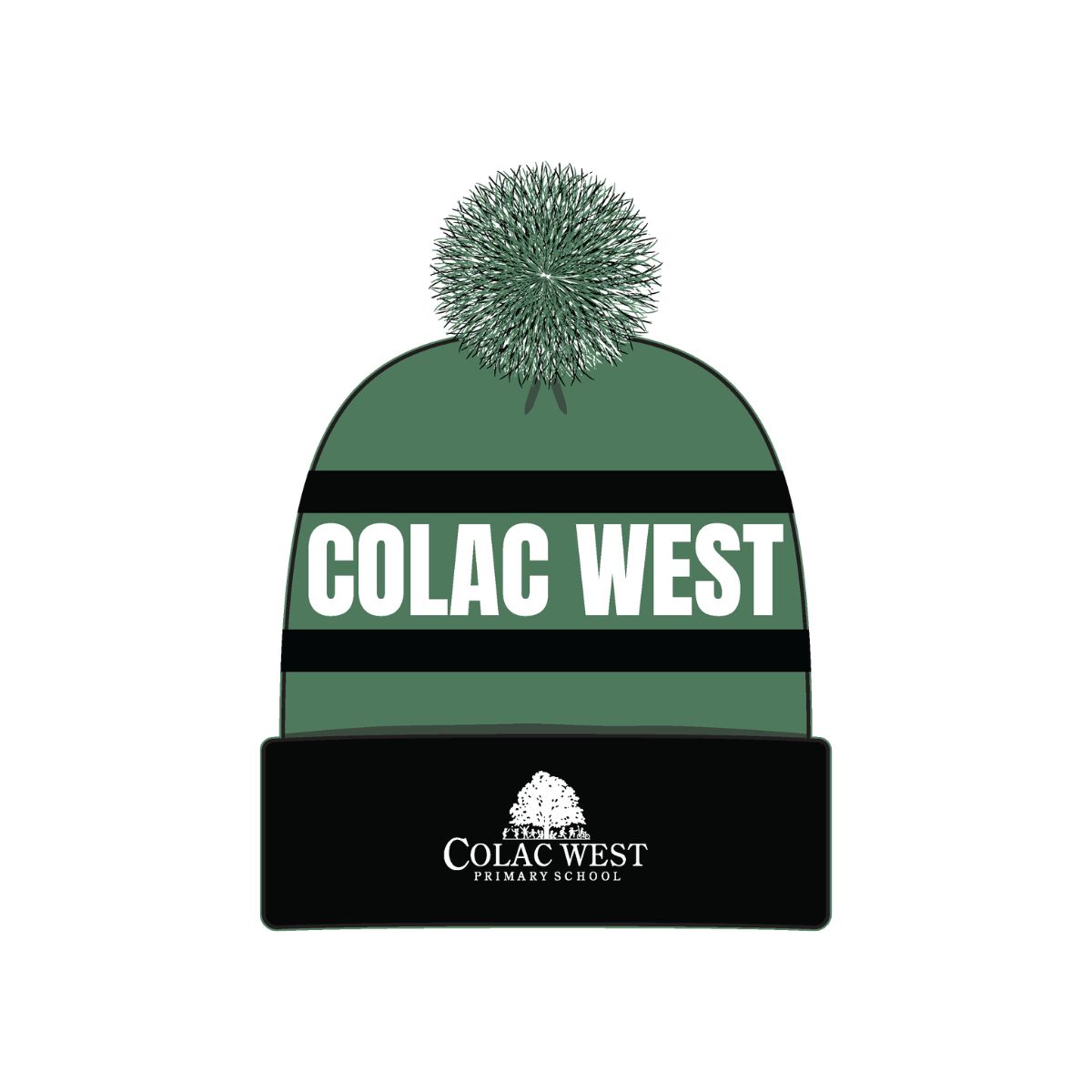Colac West Primary Beanie-NEW, Size: Youth