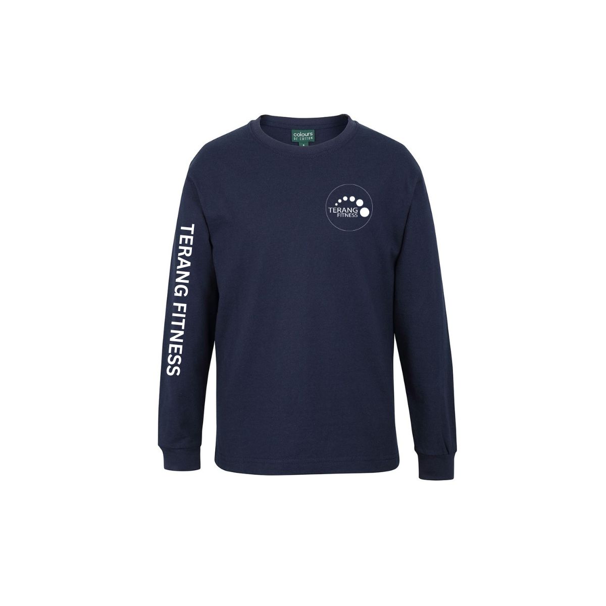 Terang Fitness Long Sleeve Tee, Colour: Navy, Size: XXS