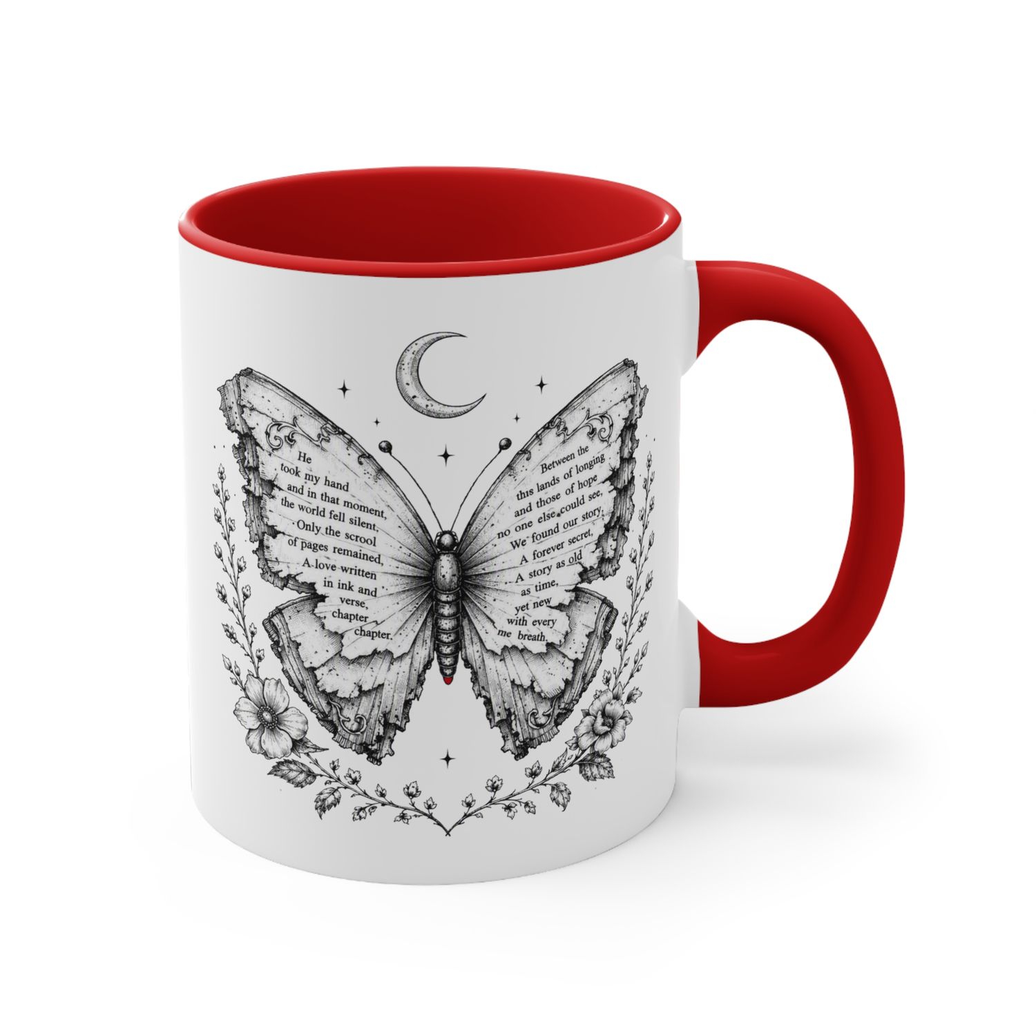 Book Widower Mug, design: Butterfly