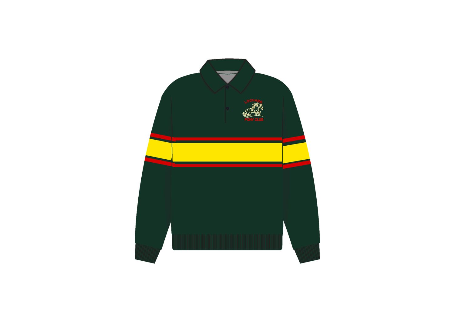 Lochard Pony Club Rugby Jumper, Size: 4k