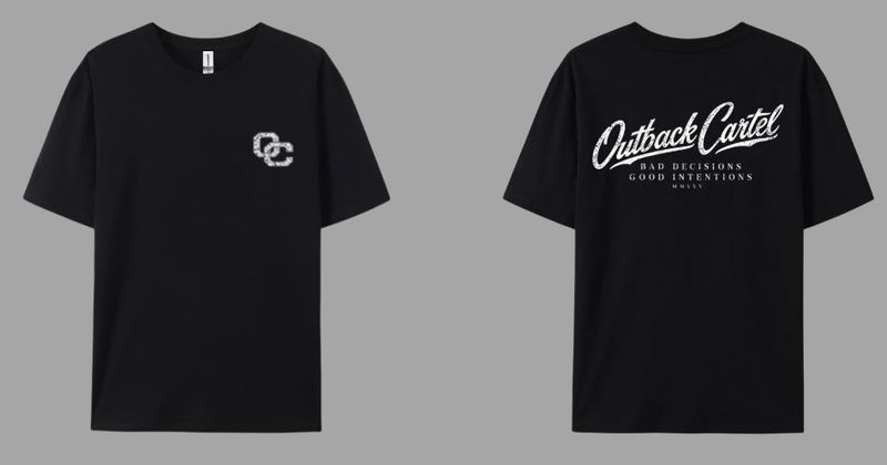 Outback Cartel Good Intentions Tee- MENS