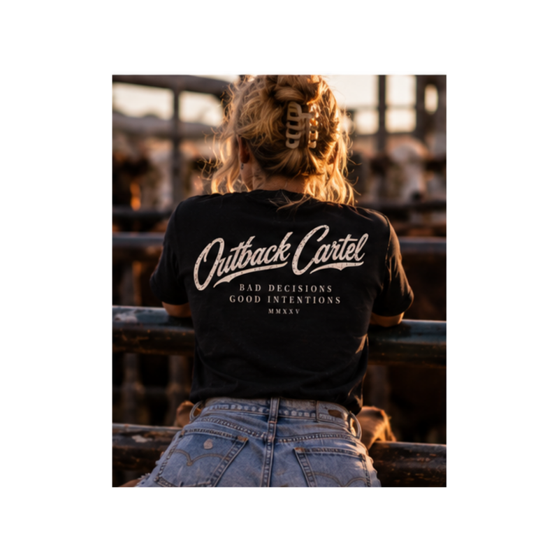 Outback Cartel Good Intentions Tee- WOMENS
