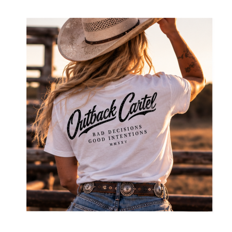 Outback Cartel Good Intentions Tee- WOMENS
