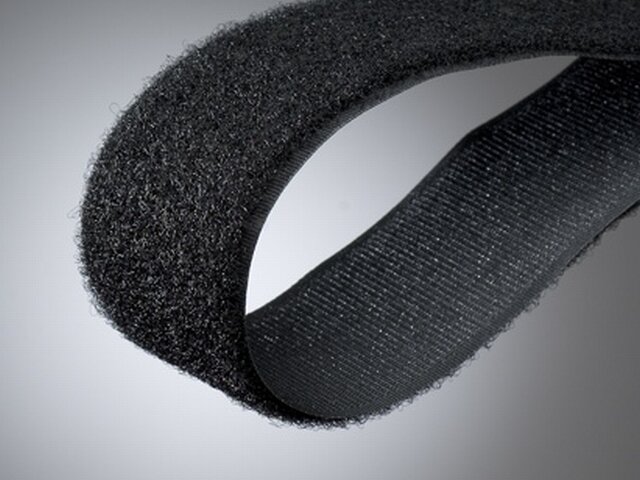 Klettostar® Flauschband - ohne Kleber - Breite 100mm - weiss - 3m