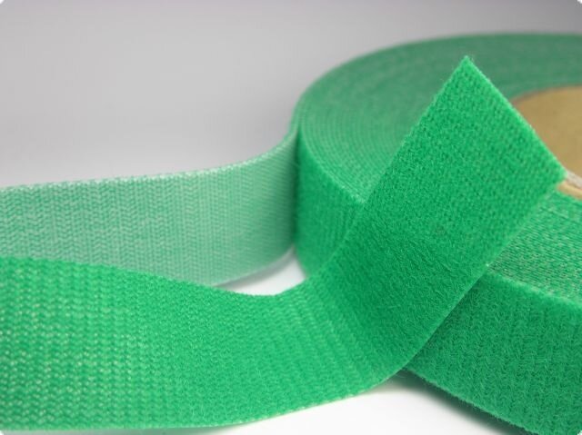 Kabelbinder von der Rolle - extra soft - Breite 16mm - grün - 25St
