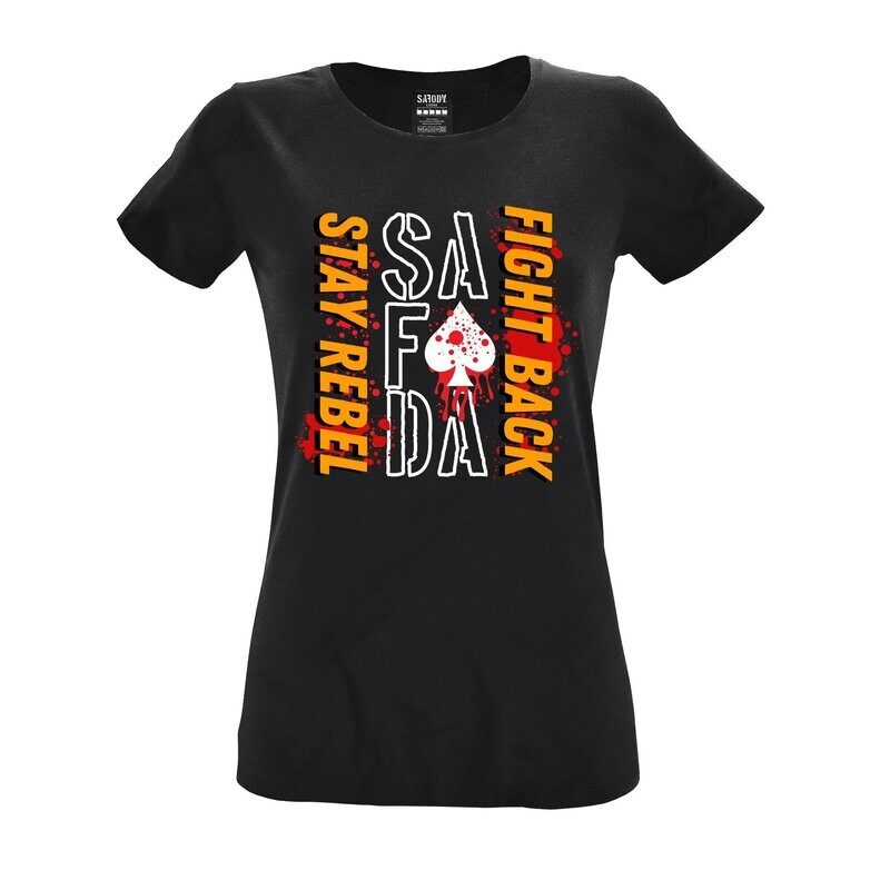 STAY REBEL  LADY SHIRT BK