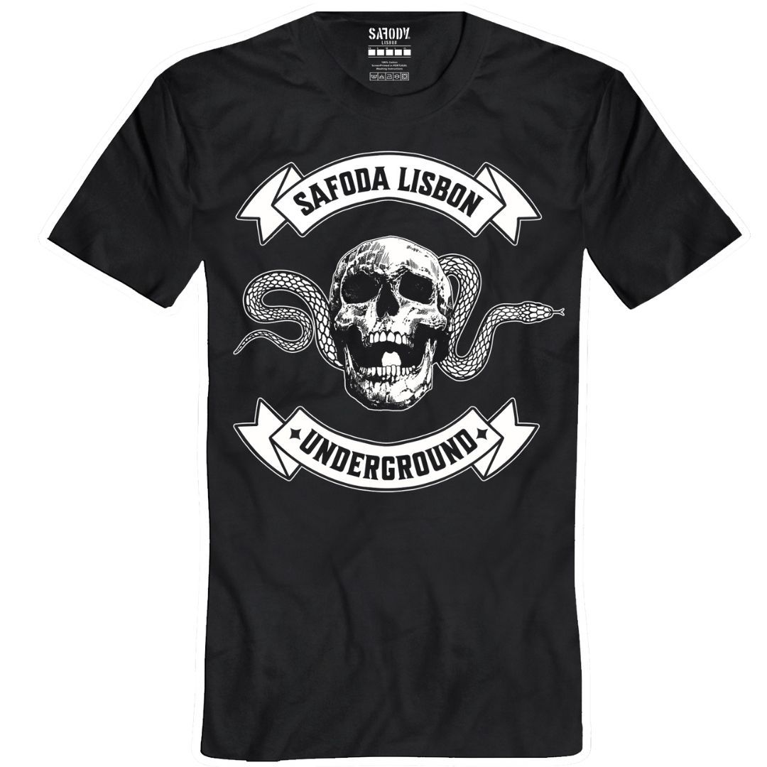 BIKER SKULL MAN SHIRT BK