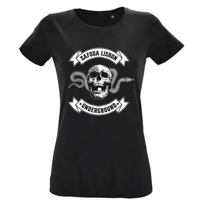 BIKER SKULL LADY SHIRT BK
