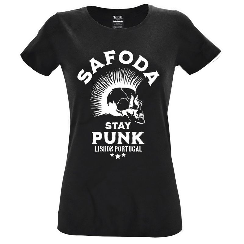 SAFODA STAY PUNK LADY SHIRT BK