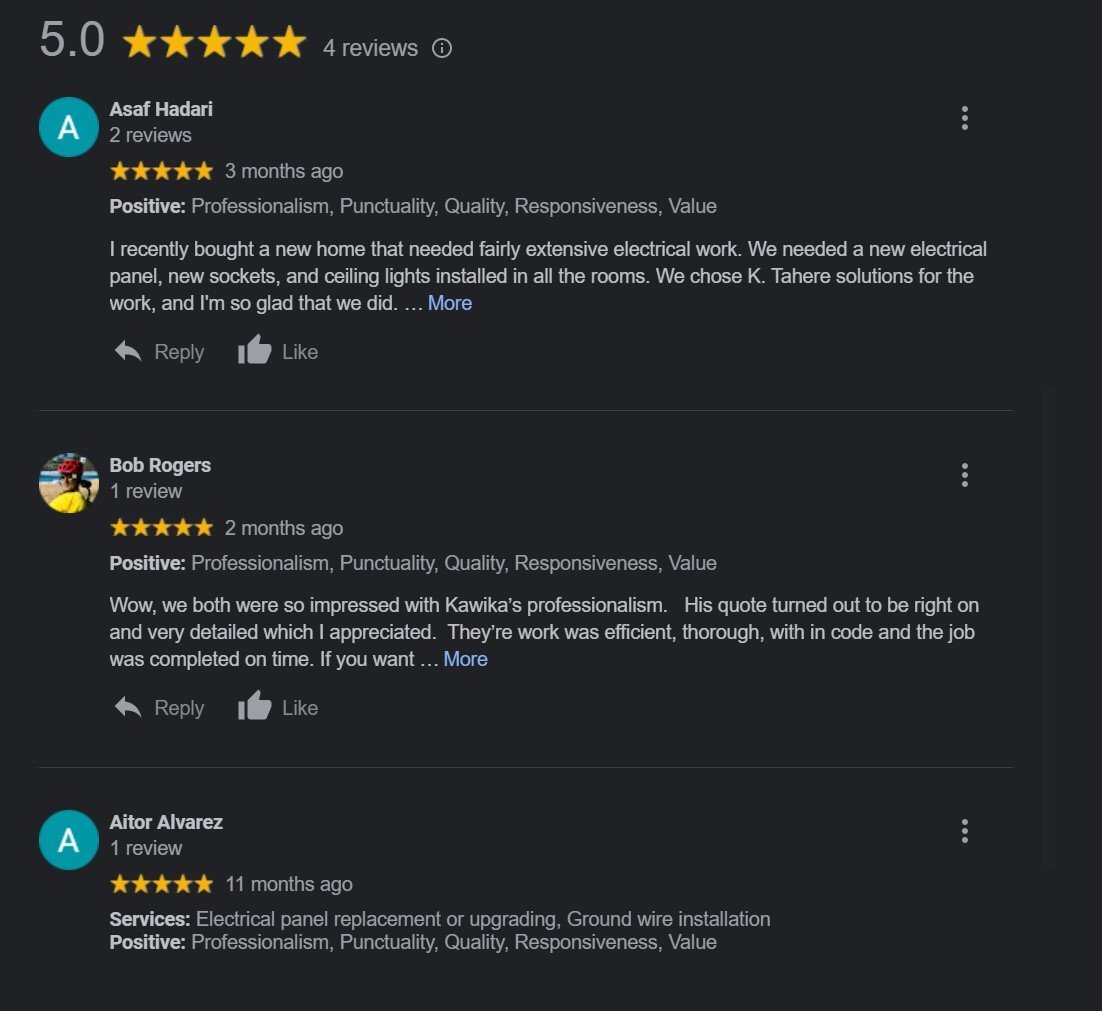 09:00am Residential Service Call