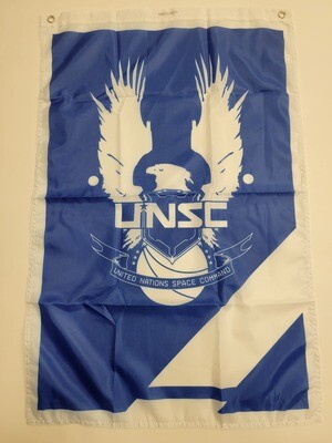 2'x3' BLUE UNSC Capture the Flag
