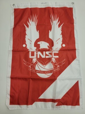 2'x3' RED UNSC Capture the Flag