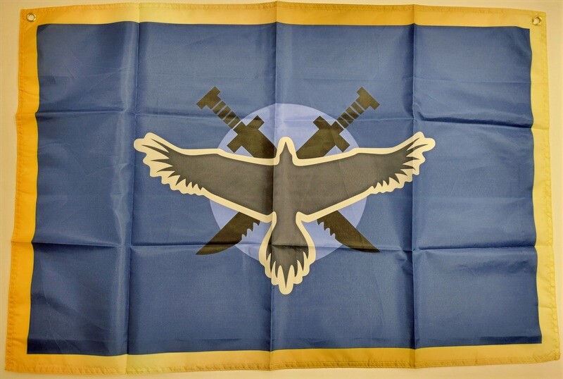 2&#39;x3&#39; Blue Hawk Capture the Flag