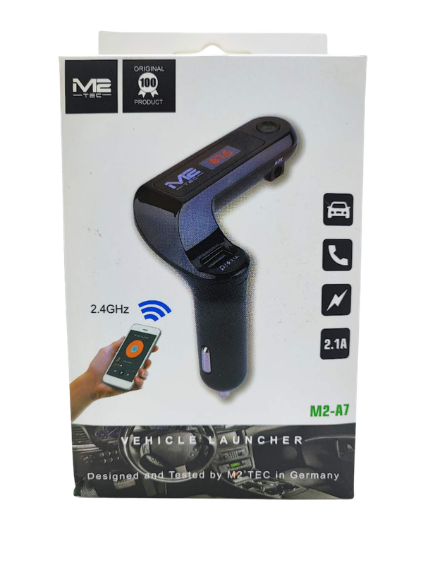 Bluetooth FM Transmitter Autoadapter, Autoladegerät(Vehicle Launcher)